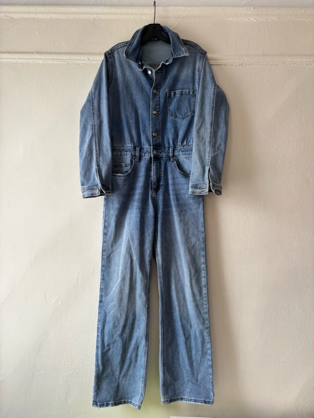 Denim Jumpsuit Boilersuit - Picture 1 of 4